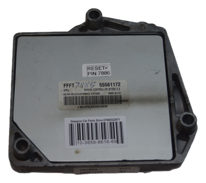 ECU VAUXHALL MT35E 2.3  FFFT 55561172 RESET AND PIN.