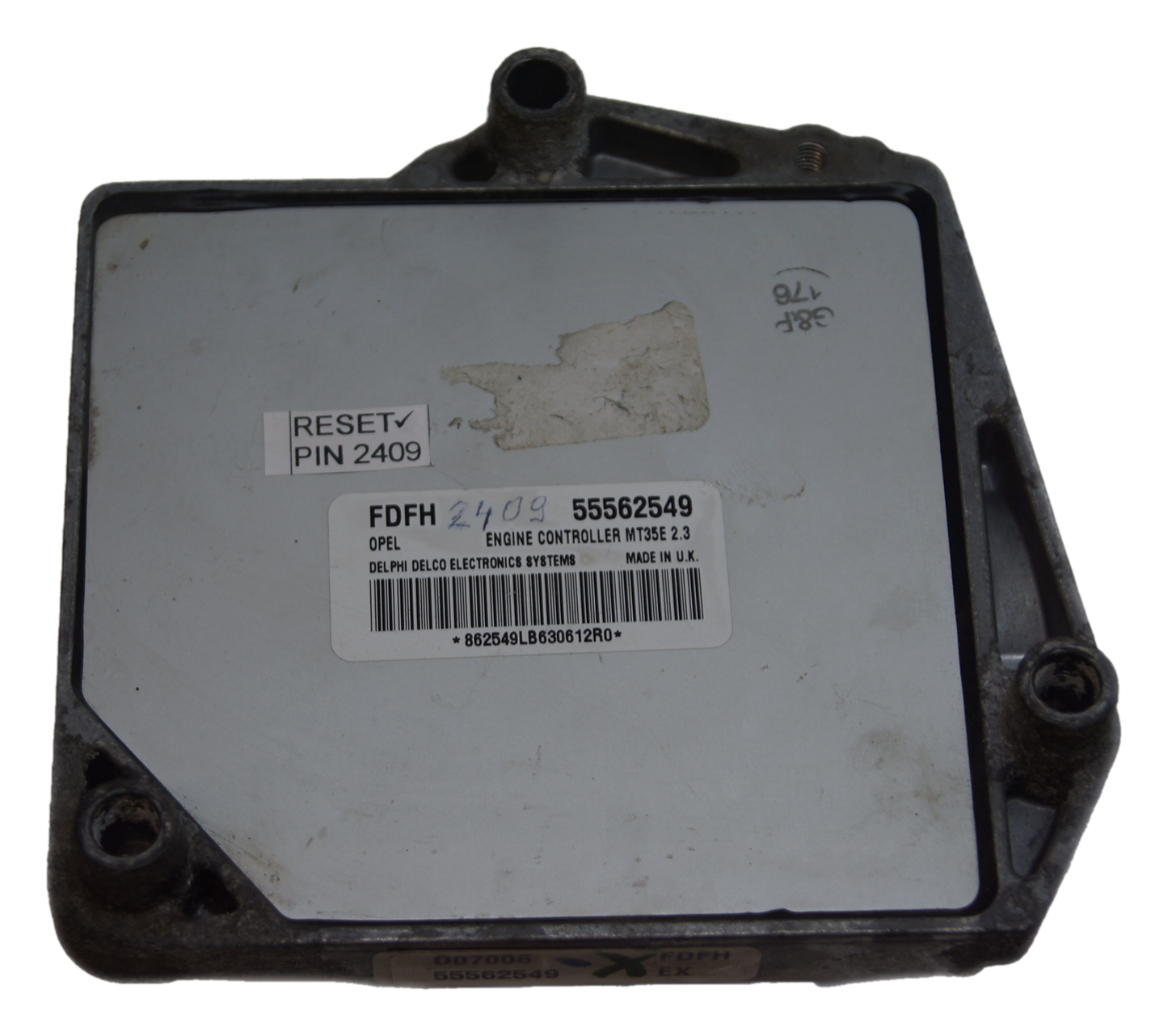 55562549 VAUXHALL FDFH   1.6 ECU MT35E 2.3 RESET AND PIN.