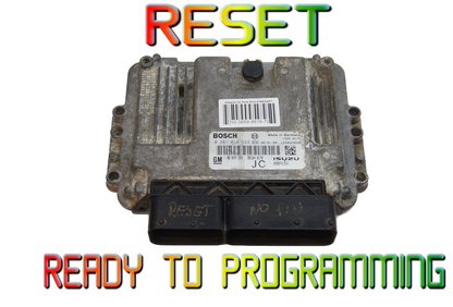 ECU 0281014643 JC VAUXHALL. RESET VIRGIN