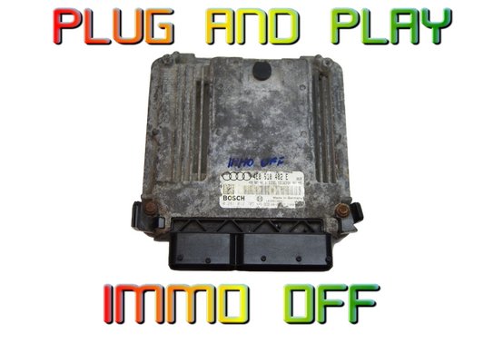 Audi 3.0Tdi Diesel Engine Control Unit Module ECU 4E0910402E IMMO OFF PLUG & PLAY