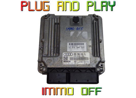 AUDI ECU 0281012267 03G906016CL IMMO OFF PLUG & PLAY