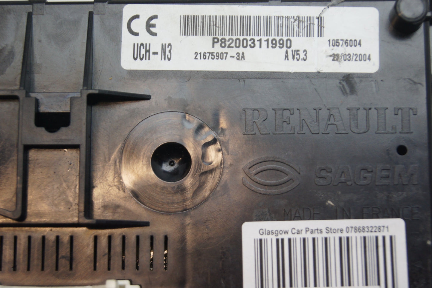 renault clio 2 p8200311990  uch-n3 21675907-3a sagem VIRGIN.PLUG & PLAY