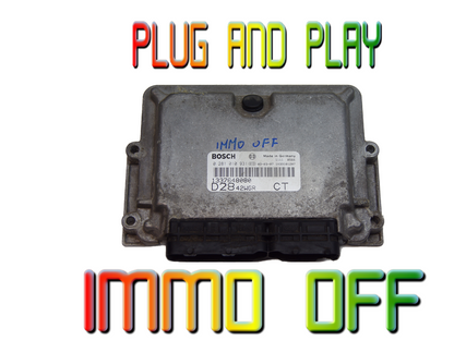 CITROEN JUMPER BOXER FIAT DUCATO ECU 0281010931 1337648080  IMMO OFF