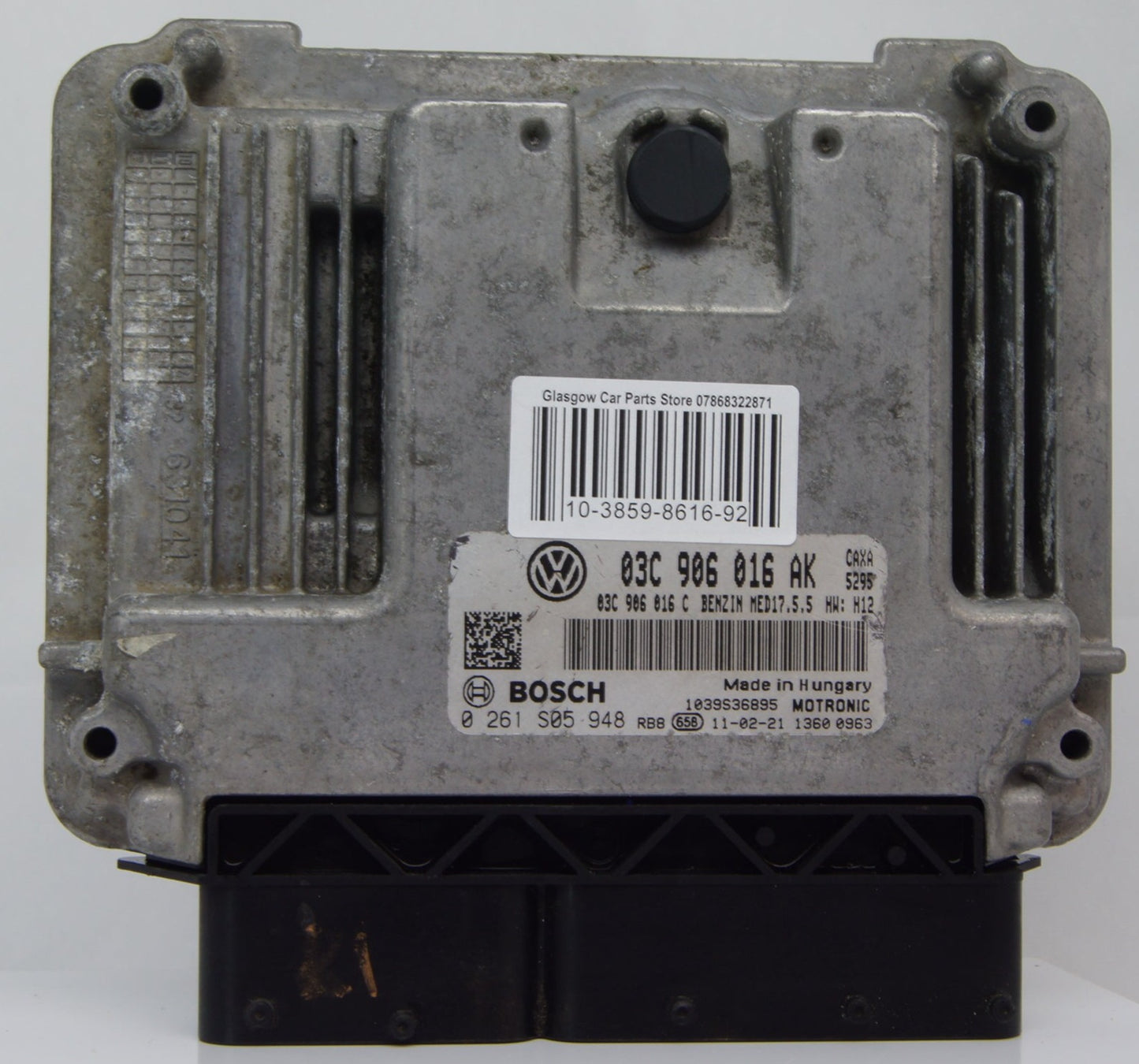 Vw Skoda 1.4 engine control unit ecu 03C906016AK  0261S05948 MED17.5.5