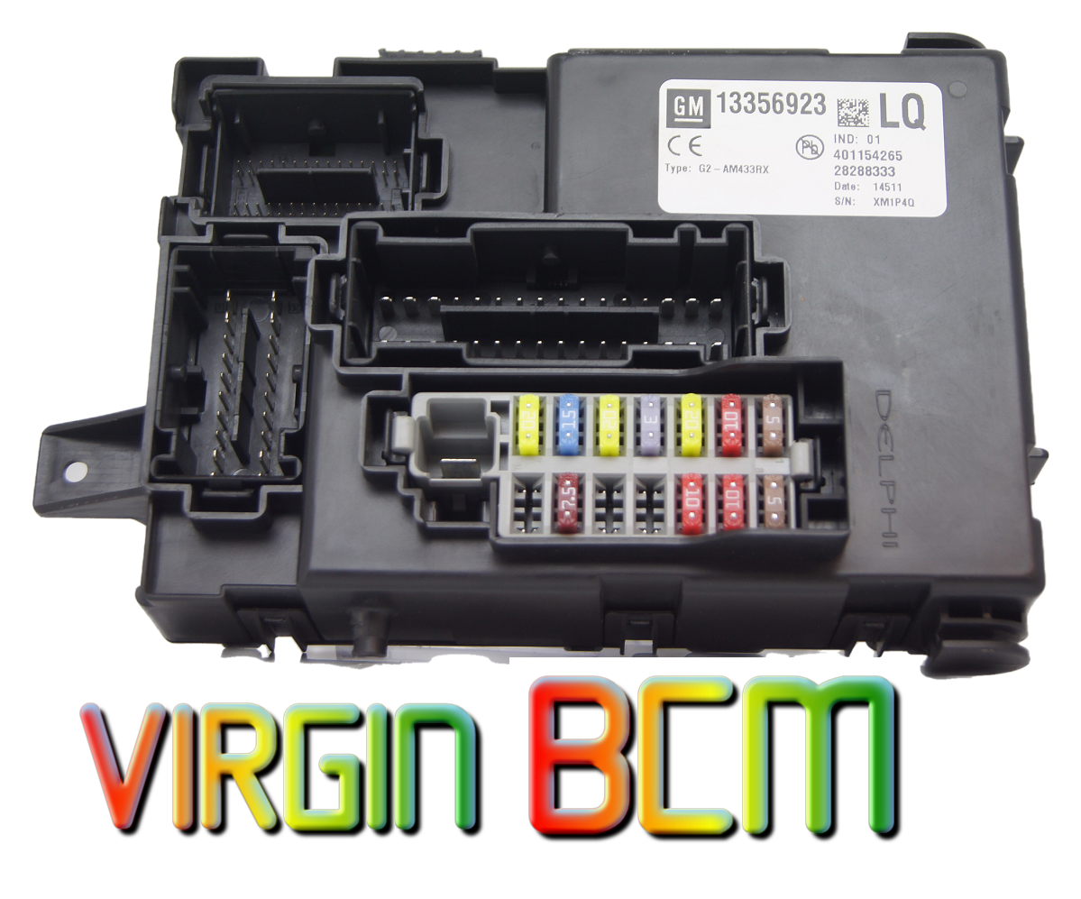 VAUXHALL MERIVA B BODY CONTROL MODULE 13356923  LQ VIRGIN.