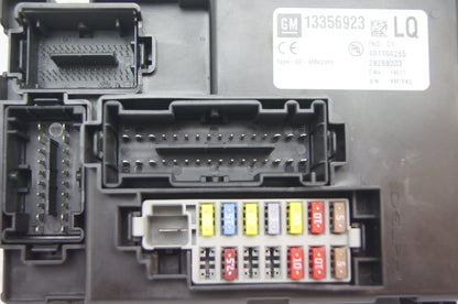 VAUXHALL MERIVA B BODY CONTROL MODULE 13356923  LQ VIRGIN.