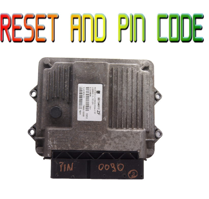 Vauxhall Opel Corsa C Combo ECU 55194015 ZF MJD6O2.C1 RESET AND PIN.