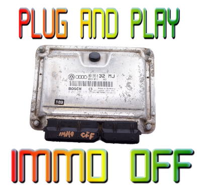 ECU 0261208115 06A906032 MJ IMMO OFF PLUG & PLAY