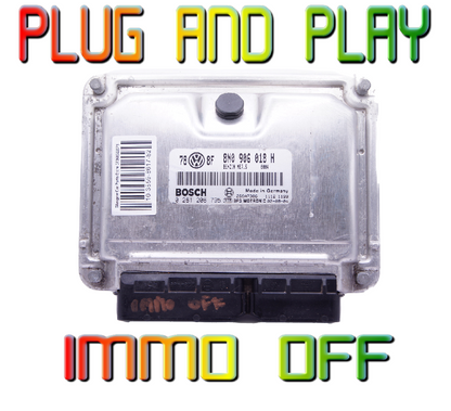 AUDI TT 1.8T  ECU PLUG & PLAY IMMO OFF  8N0906018H 0261206795