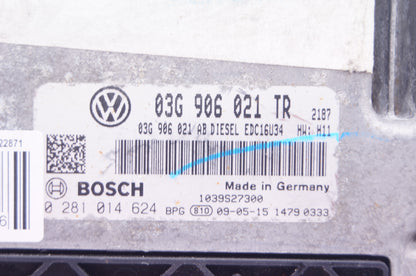 VW GOLF 1.9 TDI  ECU PLUG & PLAY IMMO OFF  03G906021TR 0281014624