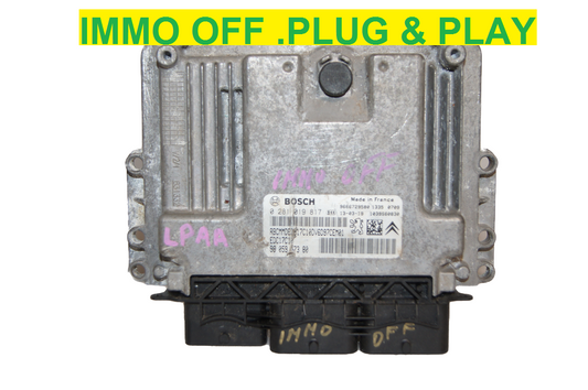 Plug & Play ECU EDC17C10 0281019817 9805947380 Berlingo Partner 1.6 HDI 8V