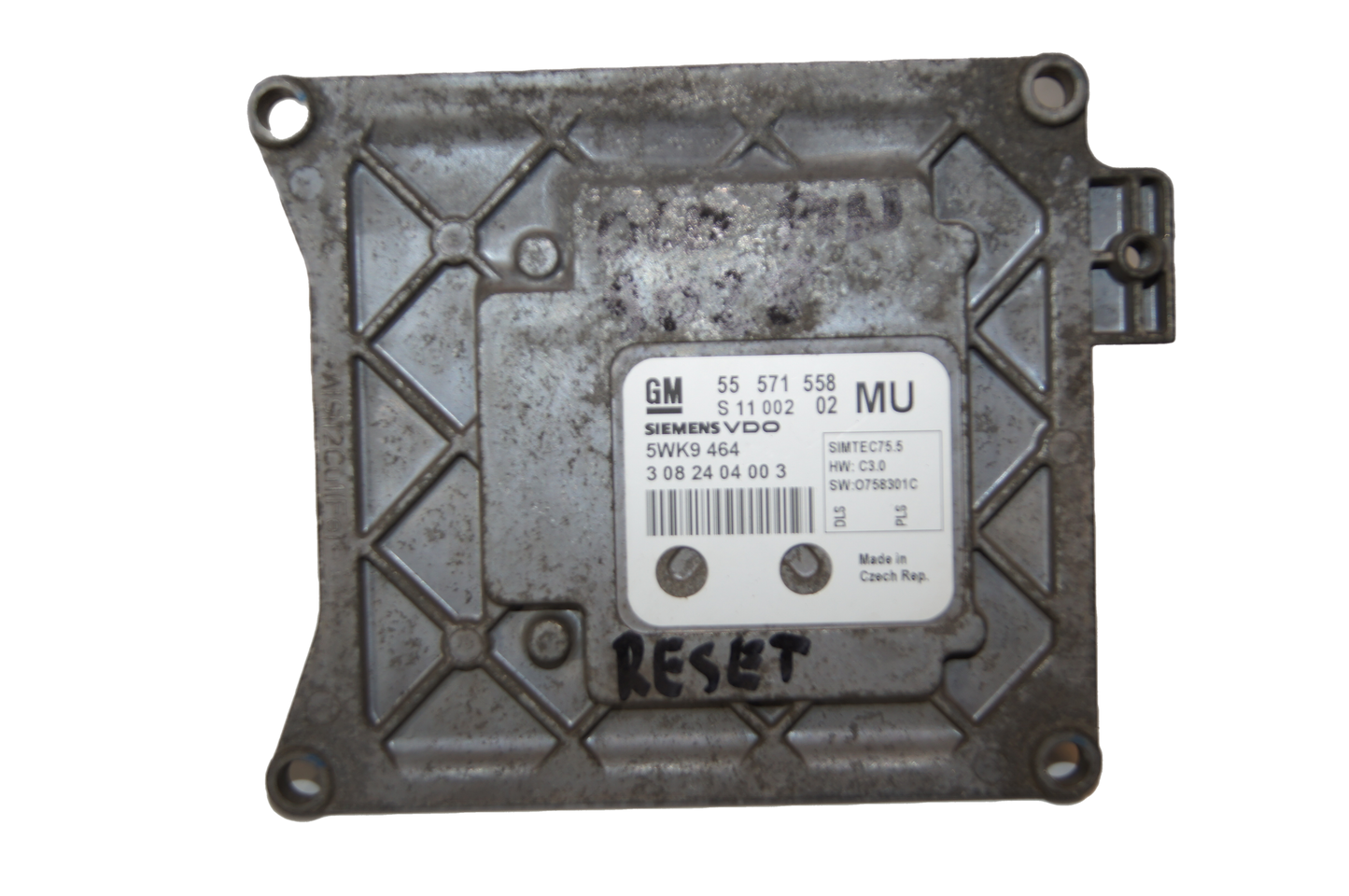 VAUXHALL OPEL ECU 55571558 MU. RESET