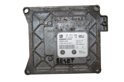 VAUXHALL OPEL ECU 55571558 MU. RESET