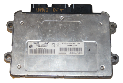 ECU VALEO  J34P SW9664127180 IMMO OFF