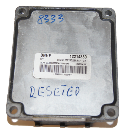 Vauxhall Opel Astra G 1.6 Z16XE ECU 12214880 DNHP HSFI-2.1 RESET