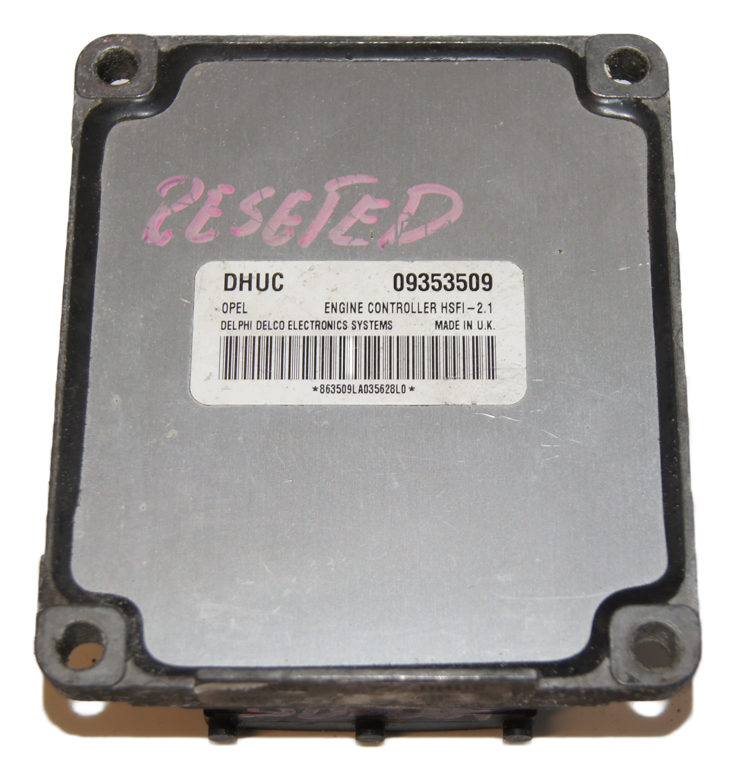 DHUC 09353509 ECU  VAUXHALL HSFI- 2.1  .RESET