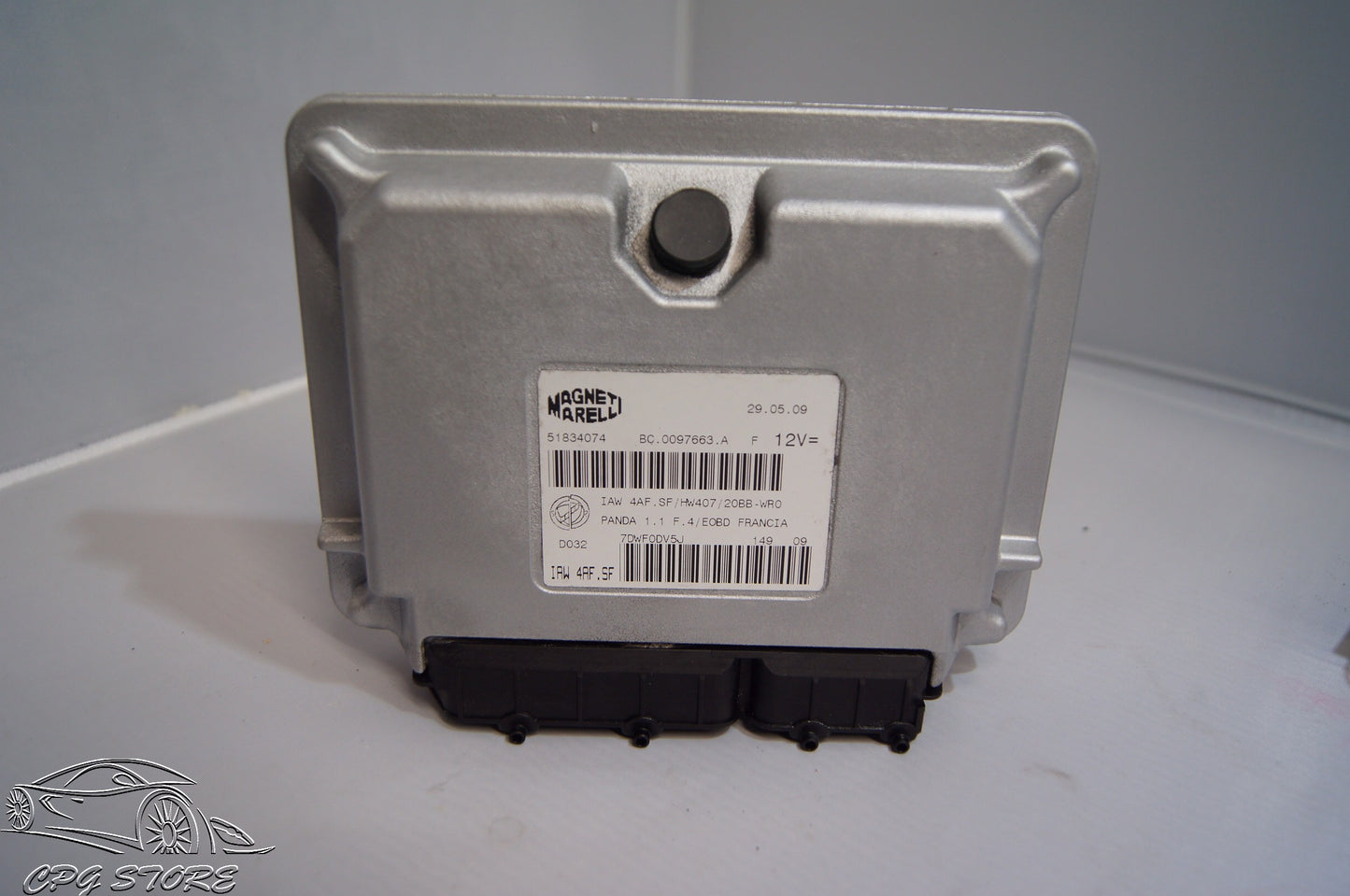 FIAT PANDA ECU 51834074  IAW4AF.SM/HW407/20BB-WRO. PLUG & PLAY ECU