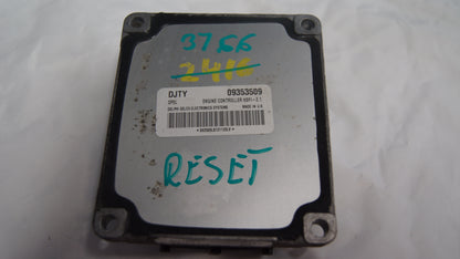 Vauxhall Opel Astra G 1.6 Z16SE ECU 09353509 DJTY HSFI2.1 (RESET Tech 2 ready)