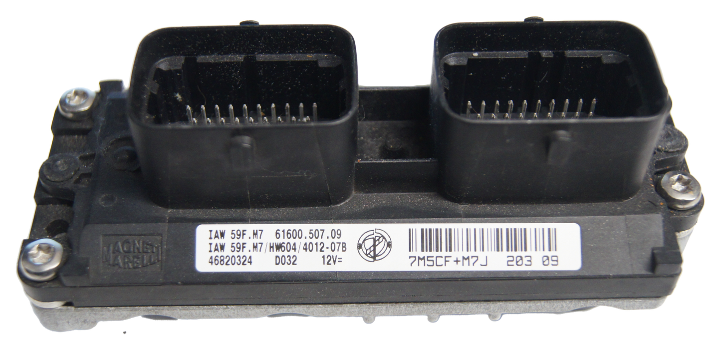 ECU FIAT IAW59F.M7 HW604  46820324  VIRGIN PLUG AND PLAY.