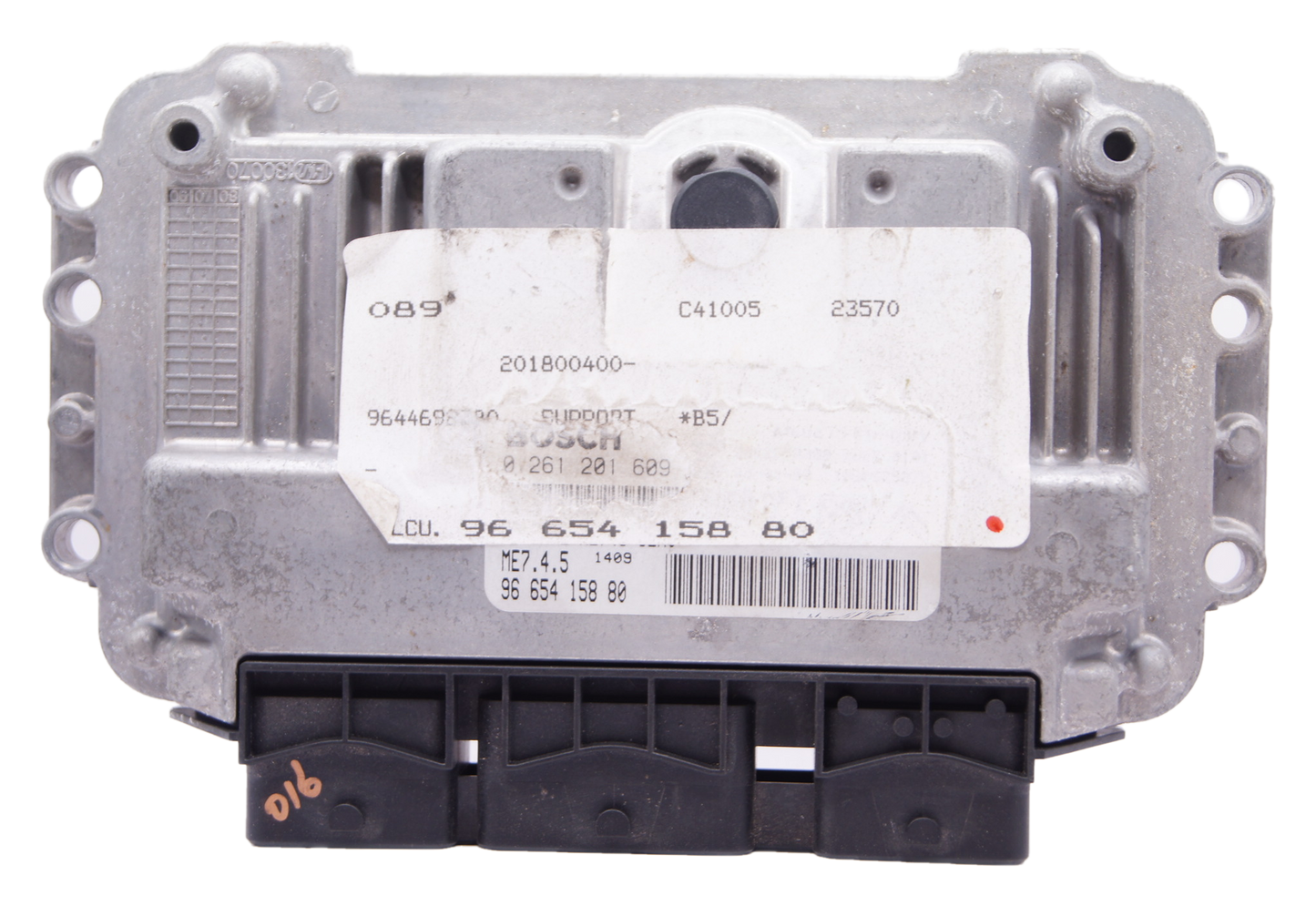 9665415880 0261201609  ECU BOSCH CITROEN PEUGEOT. VIRGIN PLUG AND PLAY