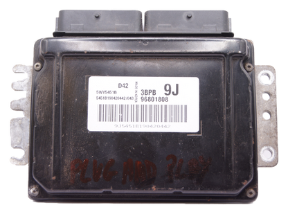 Daewoo Chevrolet Matiz engine ECU 96801808 1BPB 9J plug & play D42