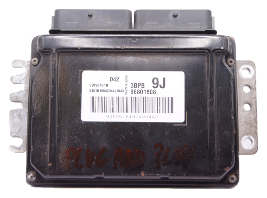 Daewoo Chevrolet Matiz engine ECU 96801808 1BPB 9J plug & play D42