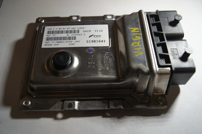 FIAT 500  1.2 8V ECU 51981641 9GF.T7 - PLUG AND PLAY . SELF CODING