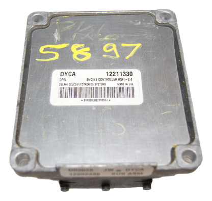 ECU  OPEL ASTRA 1,6 XEP 12211330 DYCA HSFI - 2.4 RESET