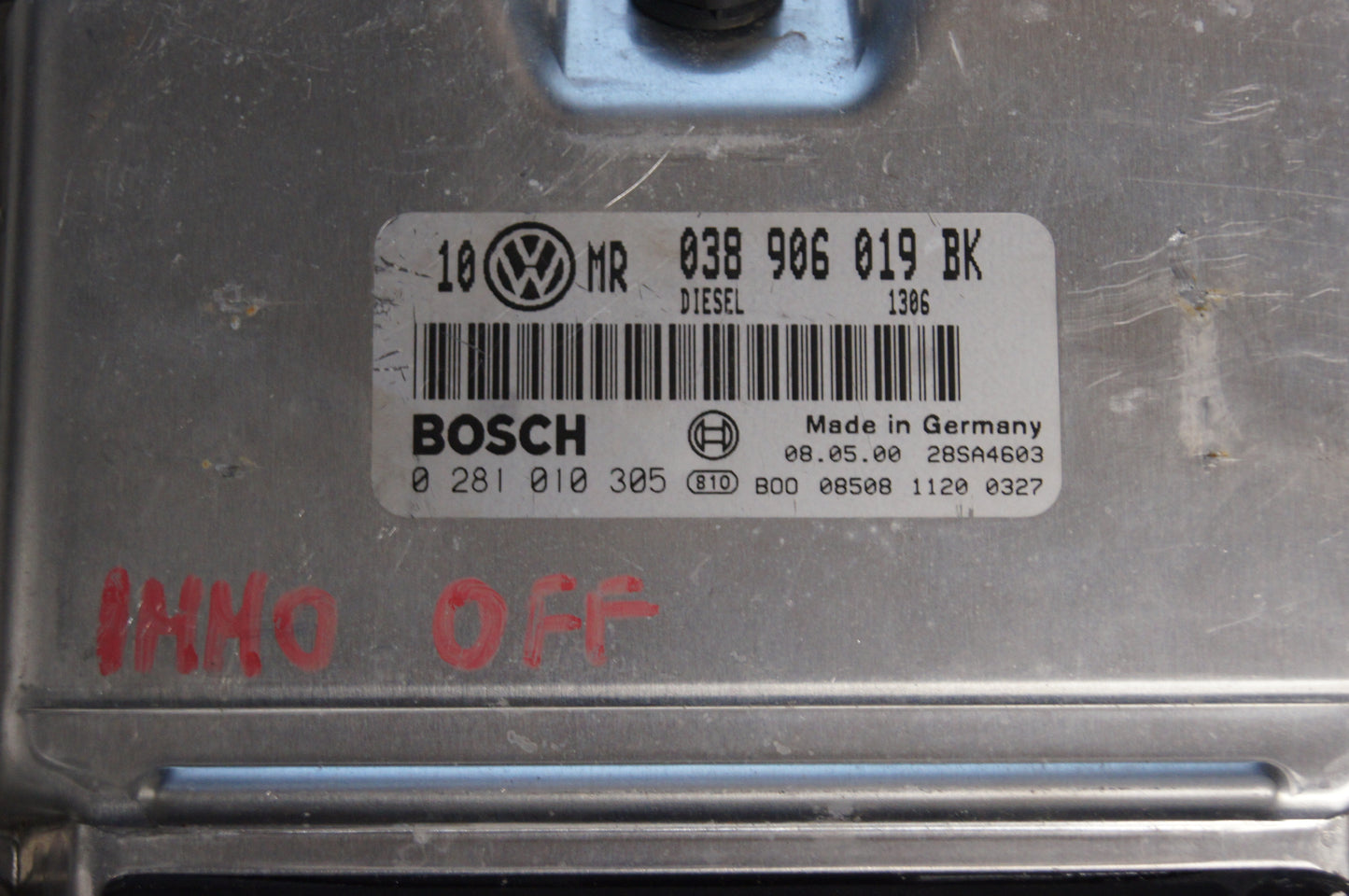 VW Passat ECU 038906019BK 0281010305 Plug &Play Immo off