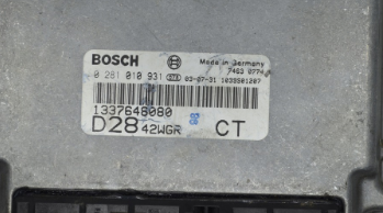 ECU FILES FIAT DUCATO 0281010931 D28 CT EEPROM ,FLASH.