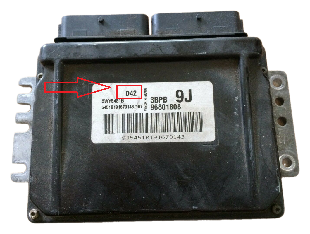 SERVICE CLONING ECU Chevrolet D42, 42R, D52. PLUG AND PLAY