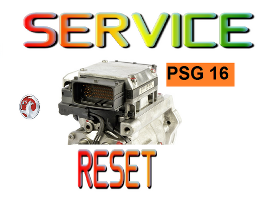 SERVICE RESET ECU Diesel Fuel Pump PSG 16 VAUXHALL