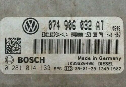 Engine Volkswagen Crafter 0 281 014 133 0281014133 074906032AT.ORGINAL EEPROM FILE.