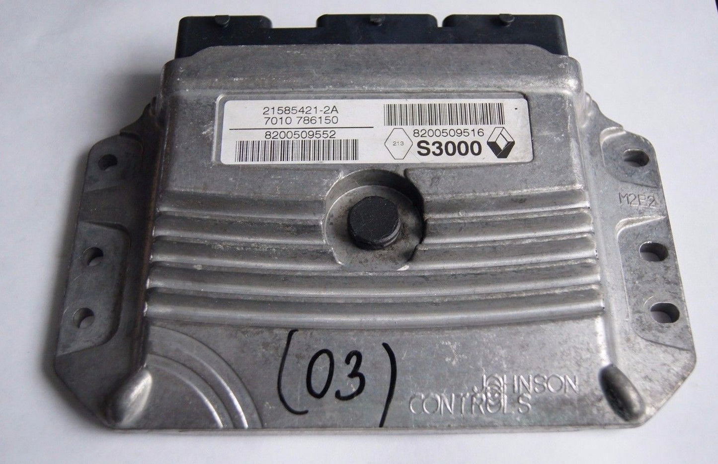 RENAULT ENGINE CONTROL UNIT ECU S3000