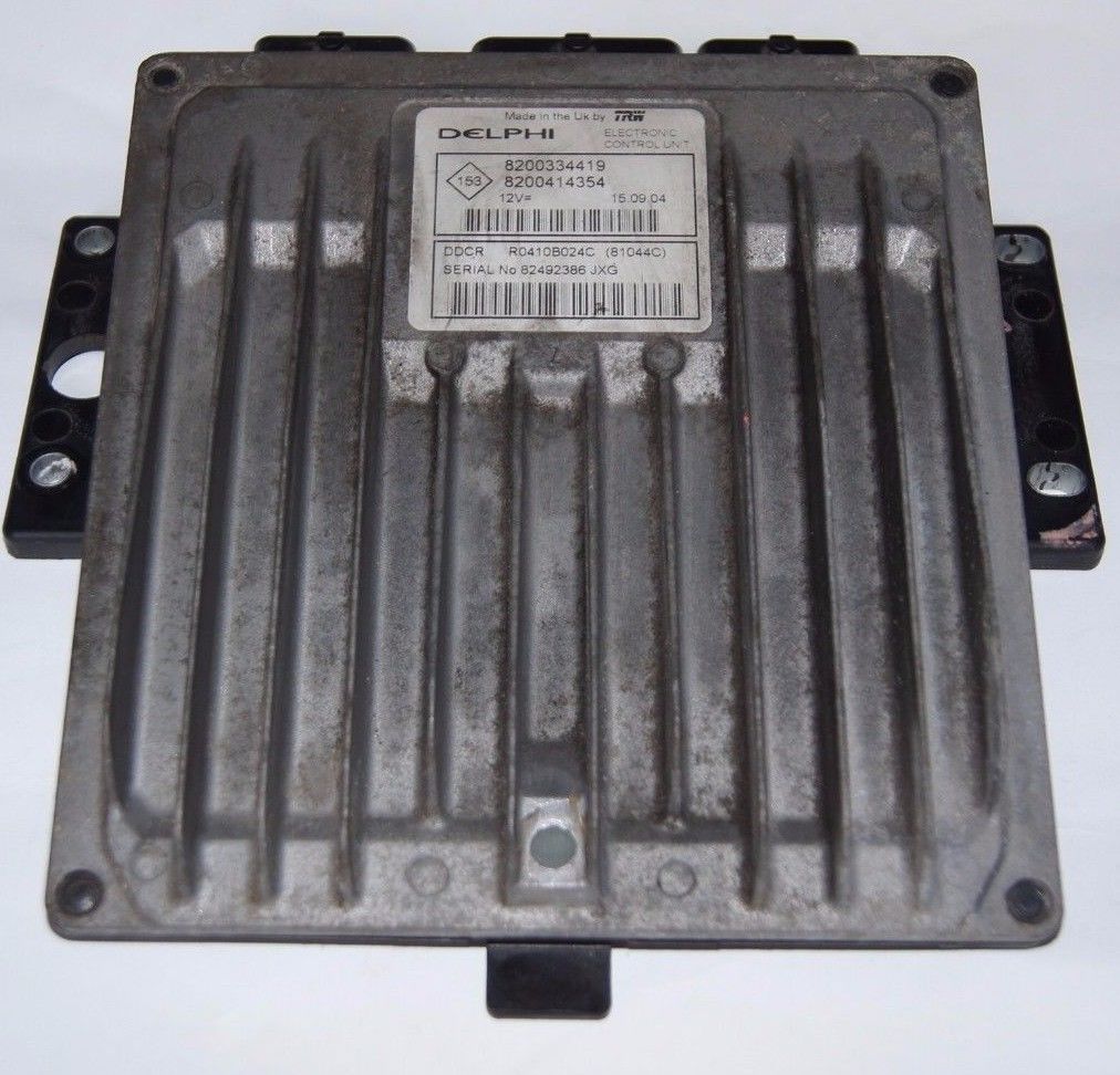 Renault Megane engine ECU, 8200334419, 8200414354 1.5DCI