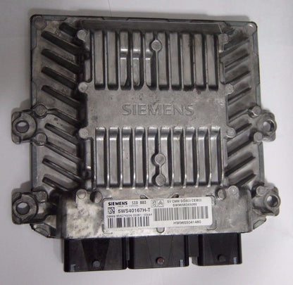 PEUGEOT 407 2.0 HDI ECU ENGINE CONTROL UNIT 5WS40167H-T SIEMENS. VERGIN ECU