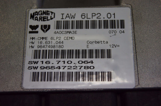 IAW 6LP2.01 SW16.710.064 , SW 9654722780 ECU