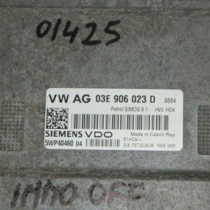 VW, Skoda, Seat - Polo, Fabia, Ibiza ECU 03E906023D IMMO OFF . PLUG & PLAY