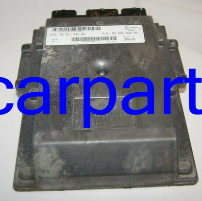 SW9666484380 HW9666360280 ECU Engine ECU Ducato Jumper Boxer 2.2 Plug & play