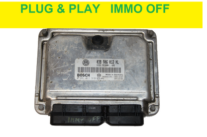 VW 1.9 ECU 038906012 HL 0281011319 PLUG & PLAY IMMO OFF